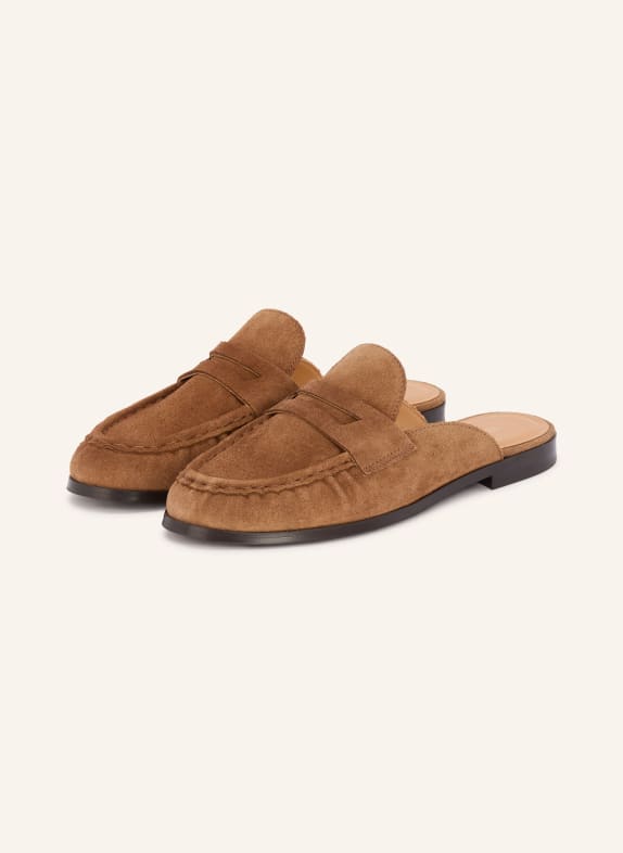 MRS & HUGS Mules COGNAC
