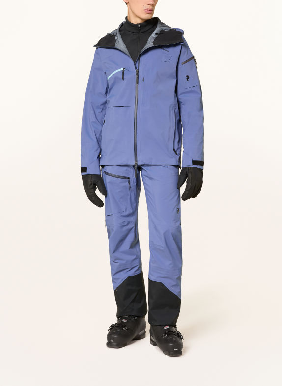 Peak Performance Hardshell lyžařská bunda ALPINE GORE-TEX MODRÁ