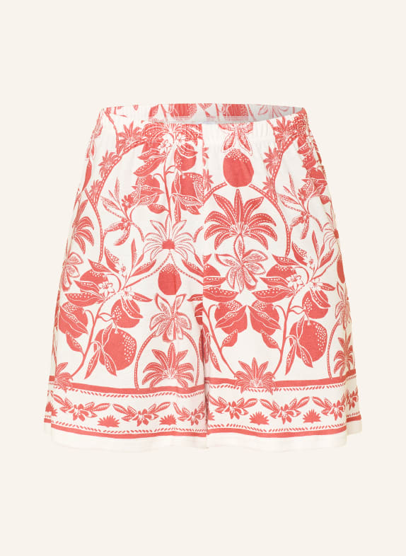 CALIDA Schlafshorts FAVOURITES BEACH HELLROT / WEISS