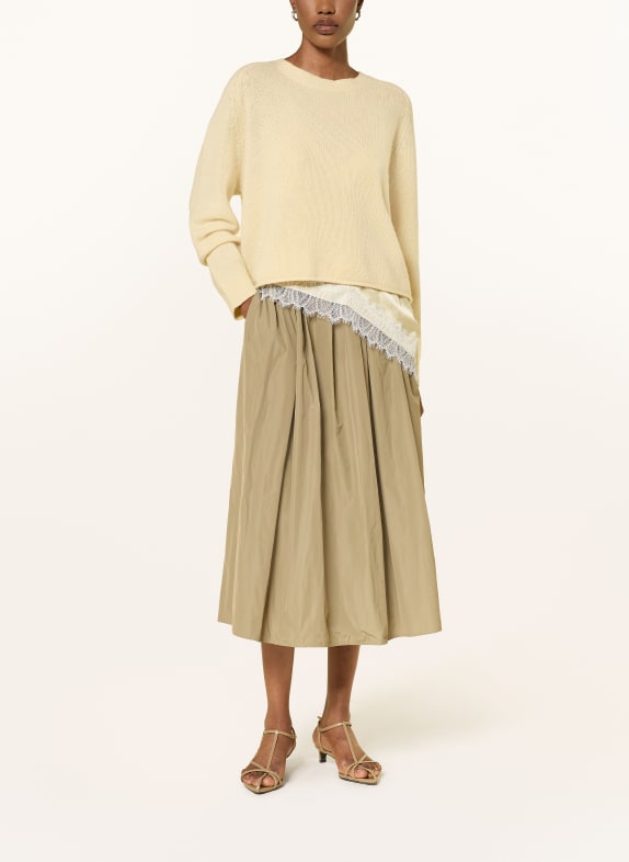 LUISA CERANO Kjol KHAKI