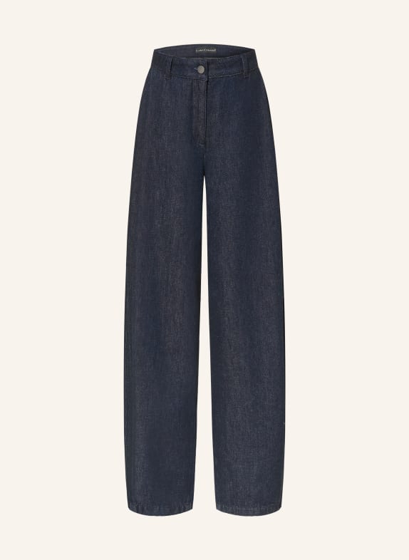 LUISA CERANO Wide Leg Jeans 252 navy