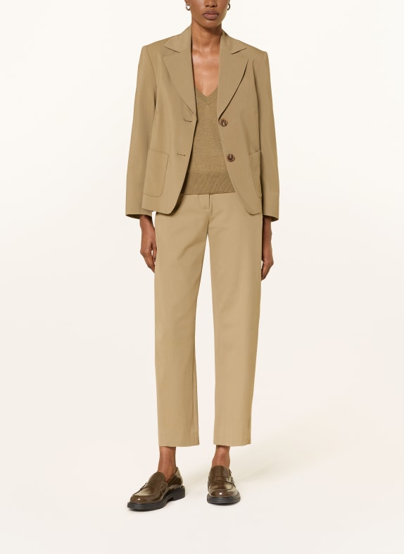 LUISA CERANO Spodnie 7/8 KHAKI