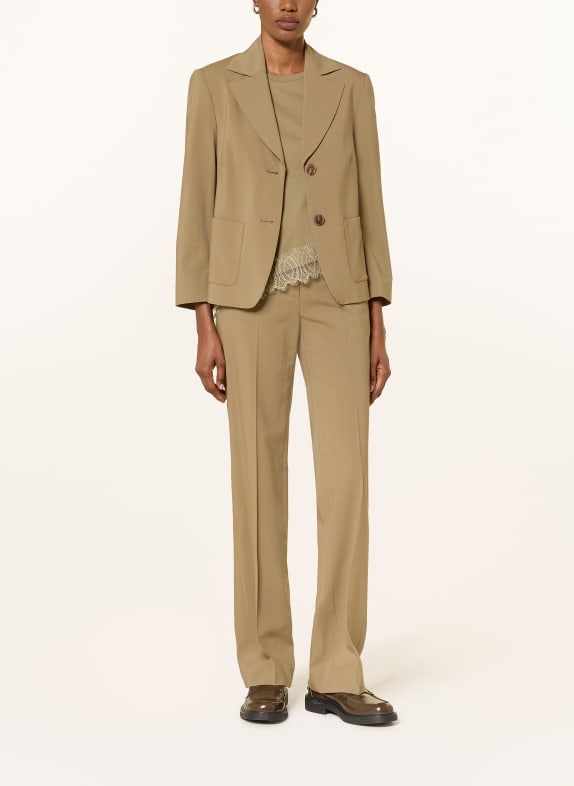 LUISA CERANO Spodnie KHAKI