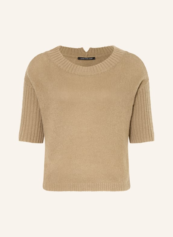 LUISA CERANO Tricou din tricot KAKI