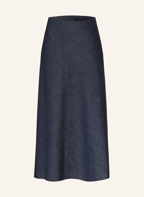 LUISA CERANO denim skirt DARK BLUE