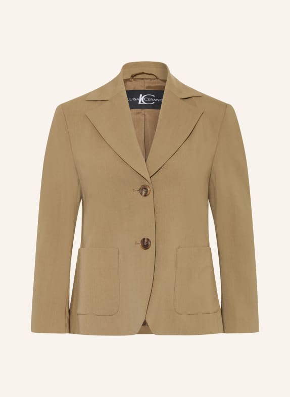 LUISA CERANO blazer KHAKI