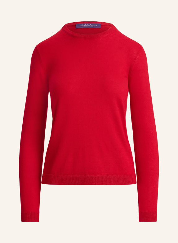 RALPH LAUREN Collection Cashmere-Pullover ROT