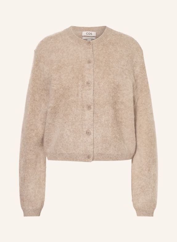 COS cardigan MARRON CLAIR