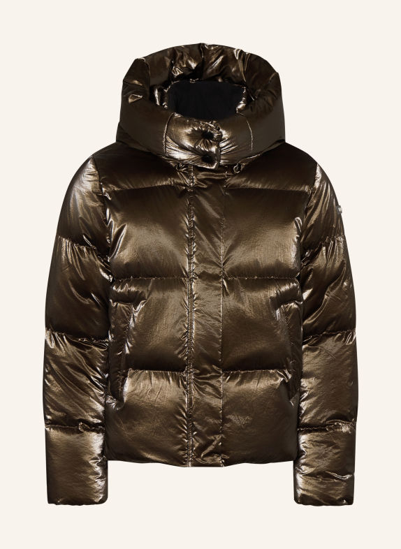 GARCIA veste matelassée MARRON FONCÉ