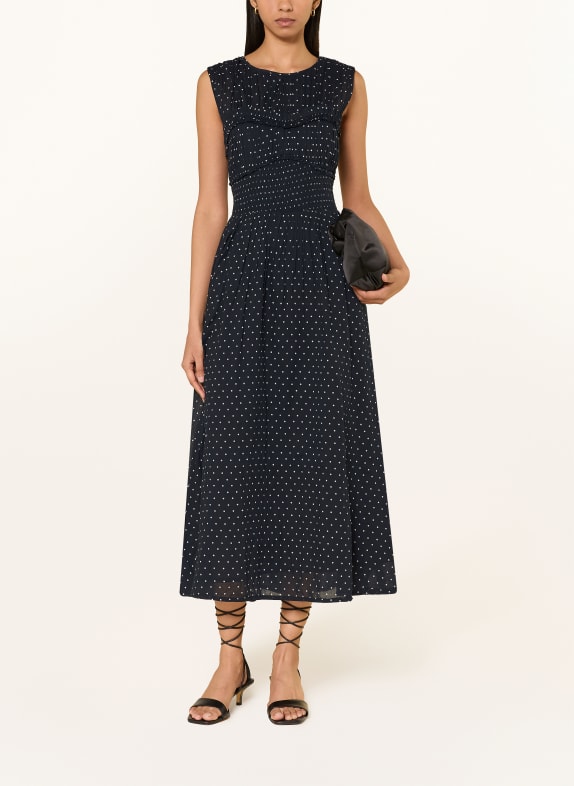 NEO NOIR Kleid MYRNA mit Rüschen SCHWARZ