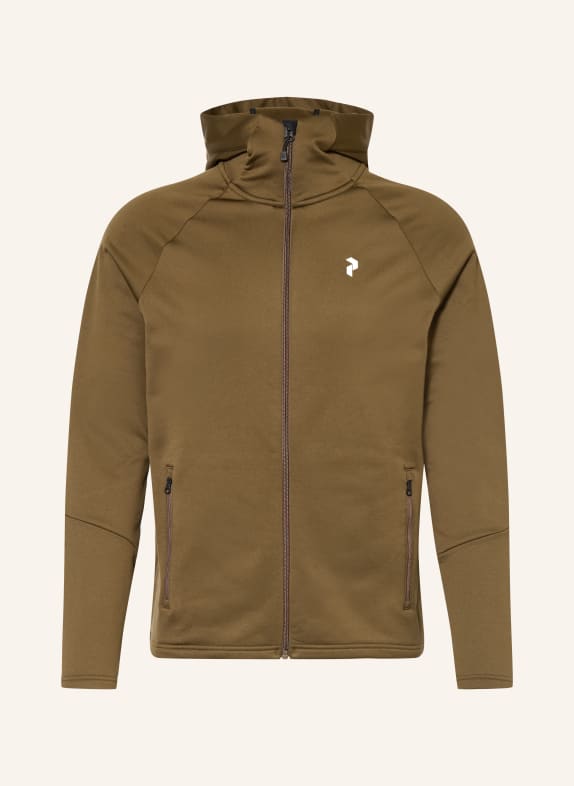 Peak Performance Softshell-Jacke RIDER KHAKI