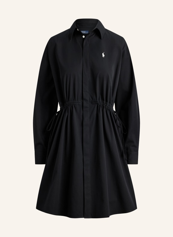 POLO RALPH LAUREN Hemdblusenkleid SCHWARZ