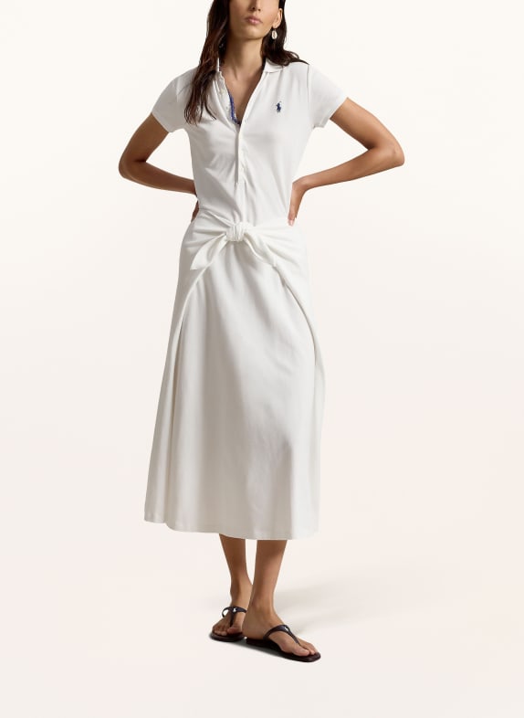 POLO RALPH LAUREN Piqué-polojurk WIT