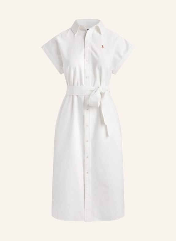 POLO RALPH LAUREN Overhemdjurk WIT