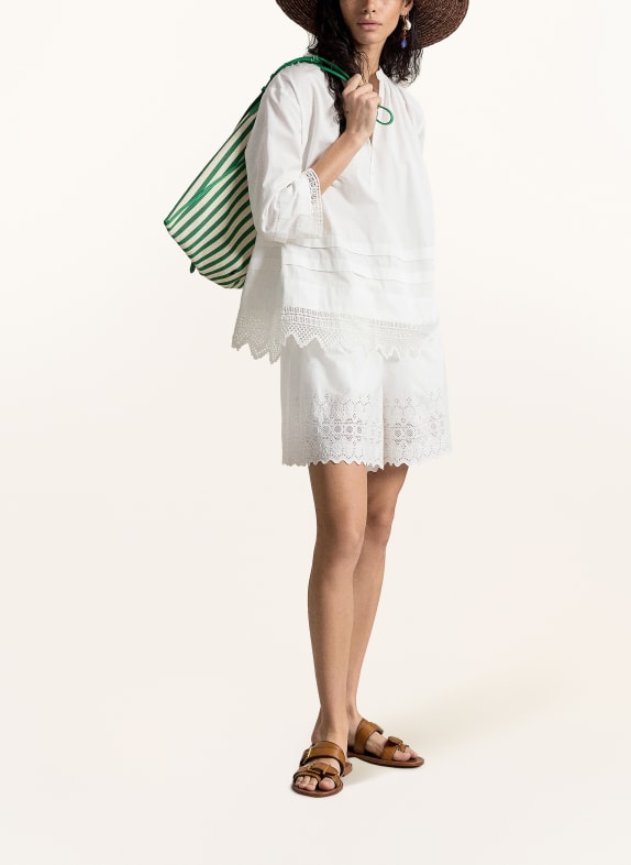 POLO RALPH LAUREN Blouse met 3/4-mouwen WIT