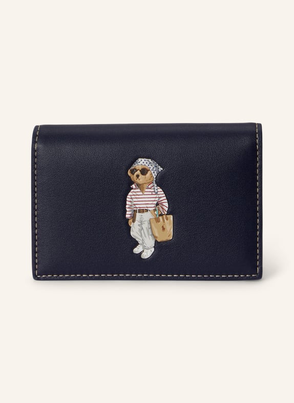 POLO RALPH LAUREN Etui na karty GRANATOWY / JASNOBRĄZOWY / SZARY