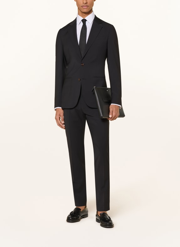 REISS Slim fit colbert ZWART