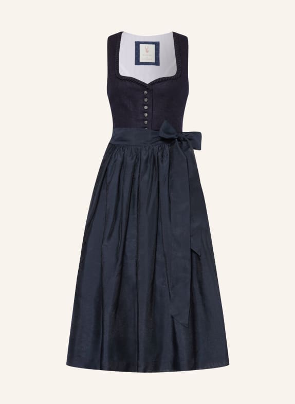 Johann & Johanna Dirndl ROTHSEE im Materialmix DUNKELBLAU