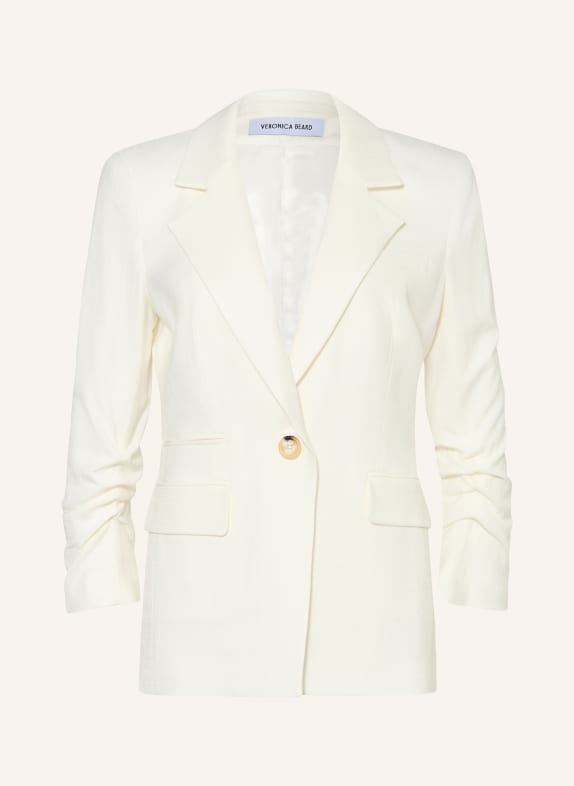 Veronica Beard BATTISTA blazer with 3/4 sleeves WHITE