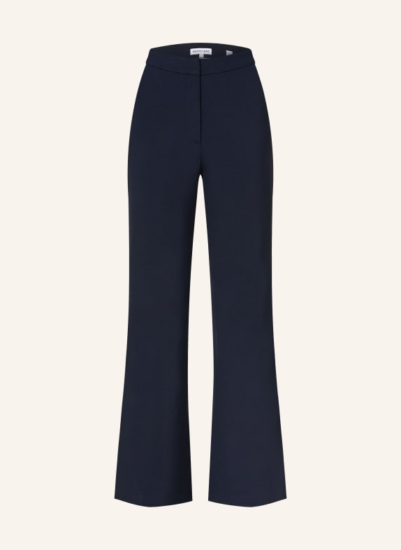 Veronica Beard Bootcut-Hose ARDEN DUNKELBLAU