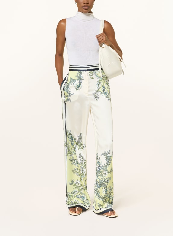 Veronica Beard Broek GRIGORE LICHTGROEN / CRÈME / DONKERBLAUW