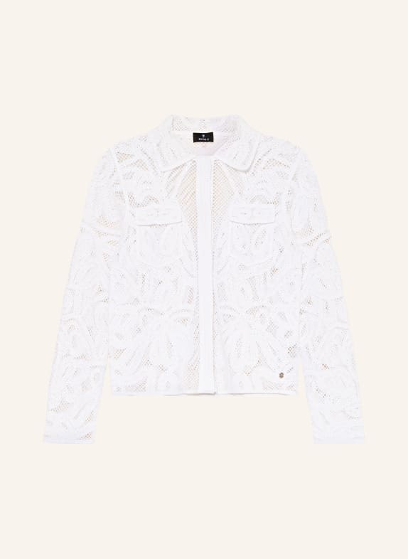 monari Gehaakt vest WIT