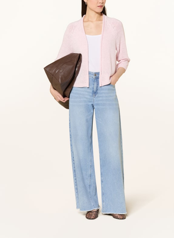 monari Gebreide trui met 3/4-mouwen ROSE CLAIR