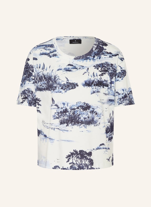 monari T-Shirt DUNKELBLAU / BLAU / WEISS