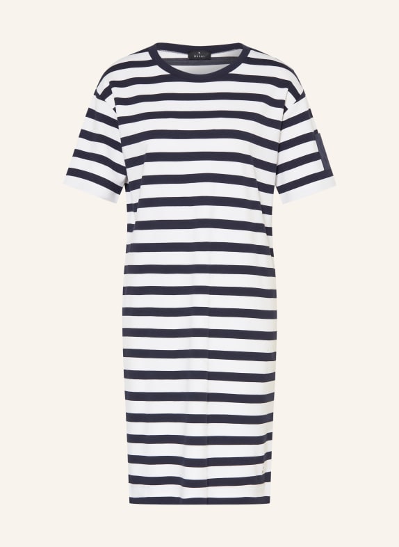monari Kleid WEISS / DUNKELBLAU