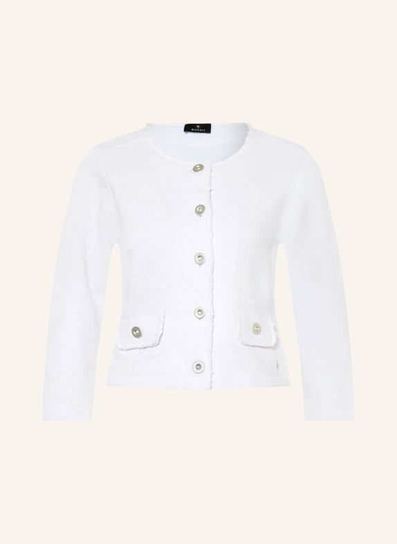 monari Cardigan à manches 3/4 BLANC