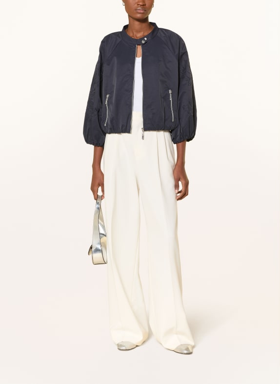 monari Bunda s 3/4 rukávy TMAVĚ MODRÁ