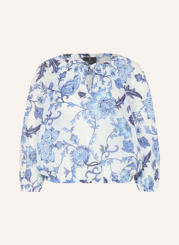 monari Blouse met 3/4-mouwen LICHTBLAUW / DONKERBLAUW / BLAUW