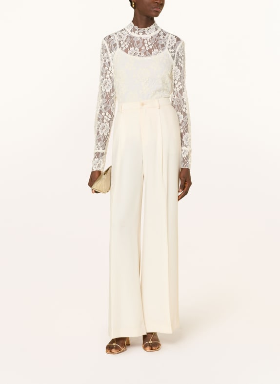 darling harbour Blusenshirt aus Spitze OFFWHITE
