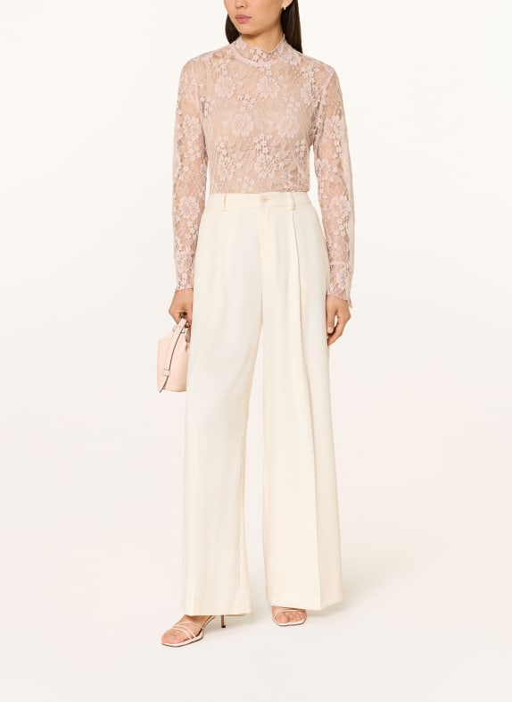 darling harbour Blusenshirt aus Spitze LIGHT BEIGE