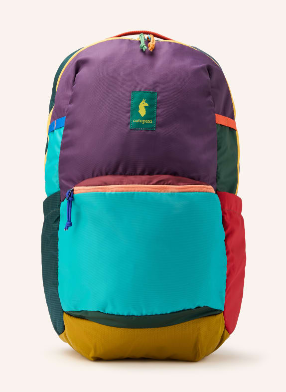 cotopaxi Rugzak CHIQUILLO DEL DÍA 26 l met laptopvak ORANJE / PAARS / NEONBLAUW