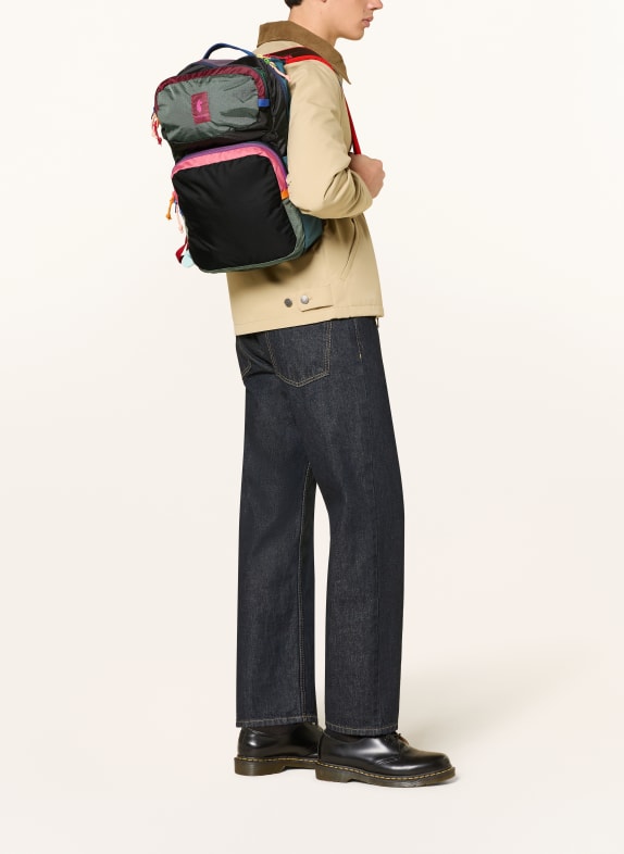 cotopaxi TASRA DEL DÍA 16-liter Backpack with laptop compartment ORANGE / GREEN / BLACK