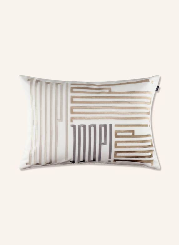 JOOP! Housse de coussin décorative BARS CRÈME / BEIGE