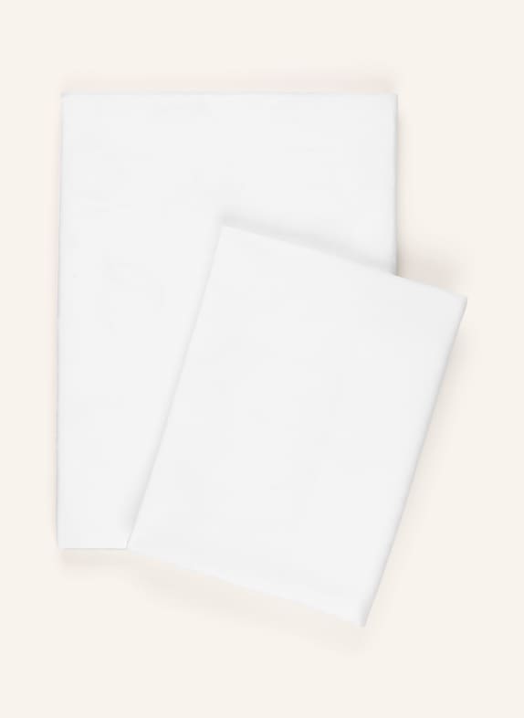 elegante Bettwäsche POPPY WEISS