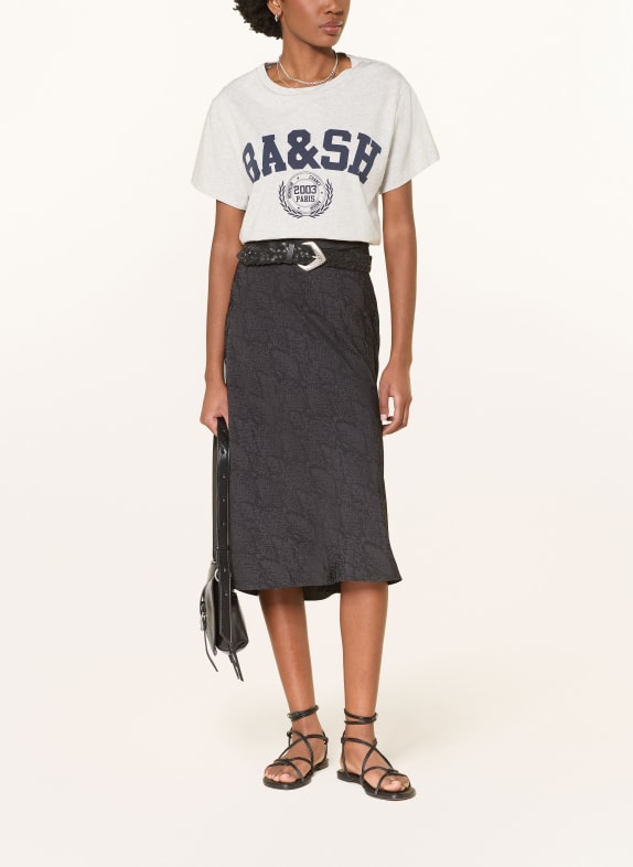 ba&sh Jacquard-nederdel RISTA SORT