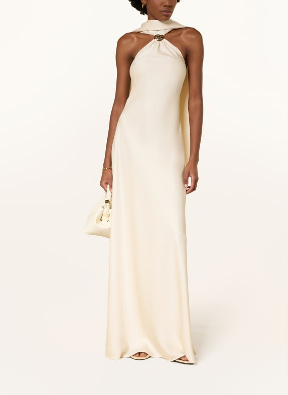 MRS & HUGS Satinkleid CREME