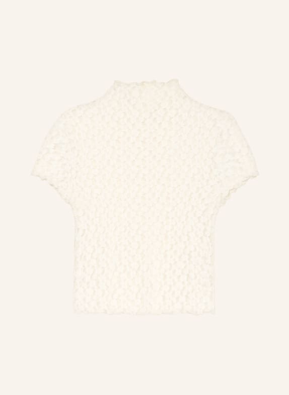 MRS & HUGS Bluzka z koronki KREMOWY