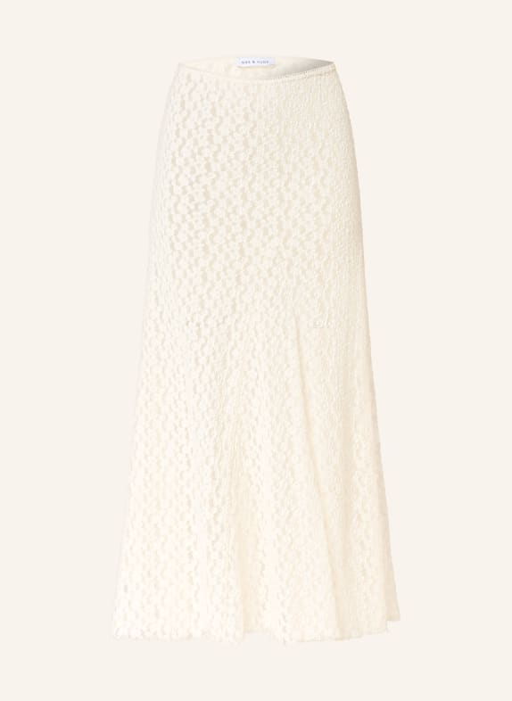 MRS & HUGS krajková sukně KRÉMOVÁ