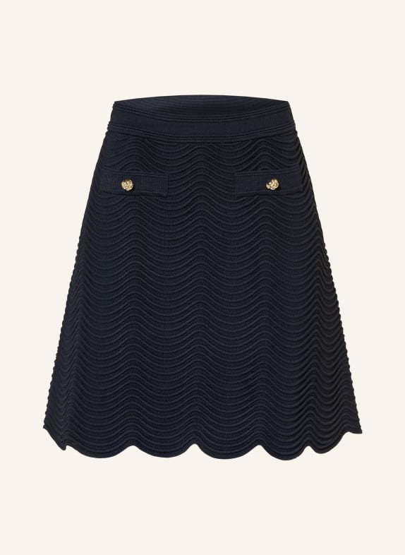 SANDRO Strickrock DUNKELBLAU