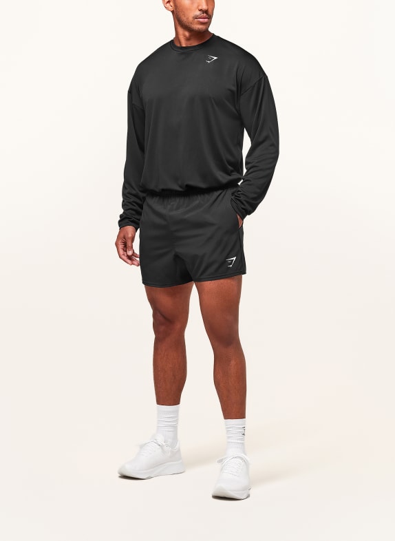 GYMSHARK Longsleeve ARRIVAL SCHWARZ