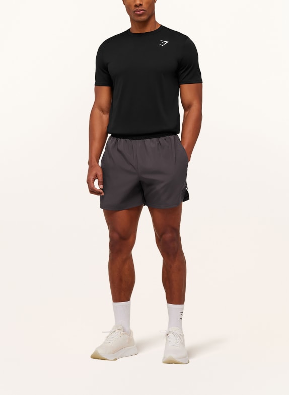 GYMSHARK Trainingsshorts ARRIVAL DUNKELGRAU
