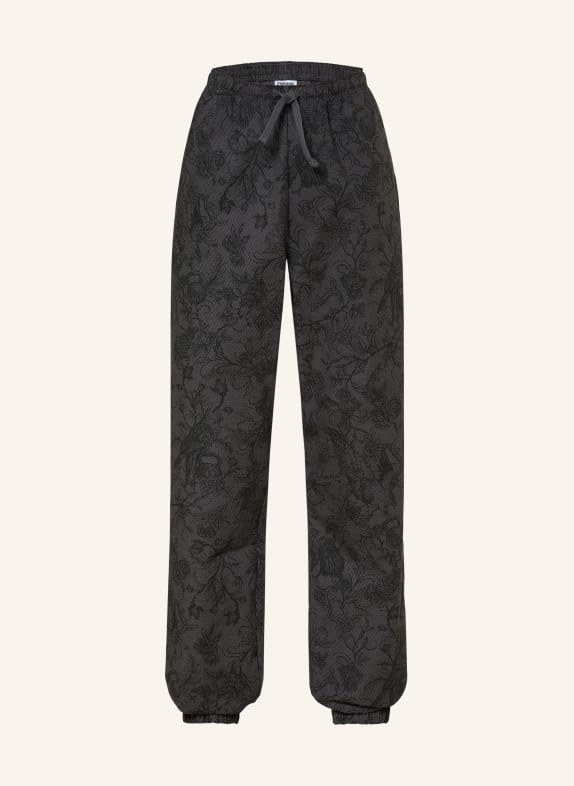 GYMSHARK Trainingshose LIFTING PUMP DUNKELGRAU / SCHWARZ