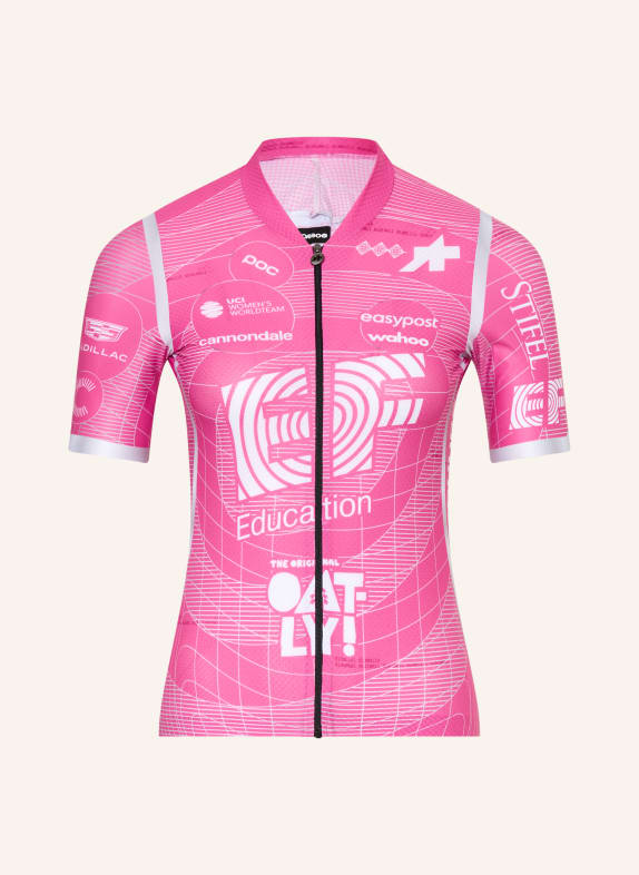 ASSOS Radtrikot UMA GT JERSEY S11 EVO PINK / WEISS / SCHWARZ