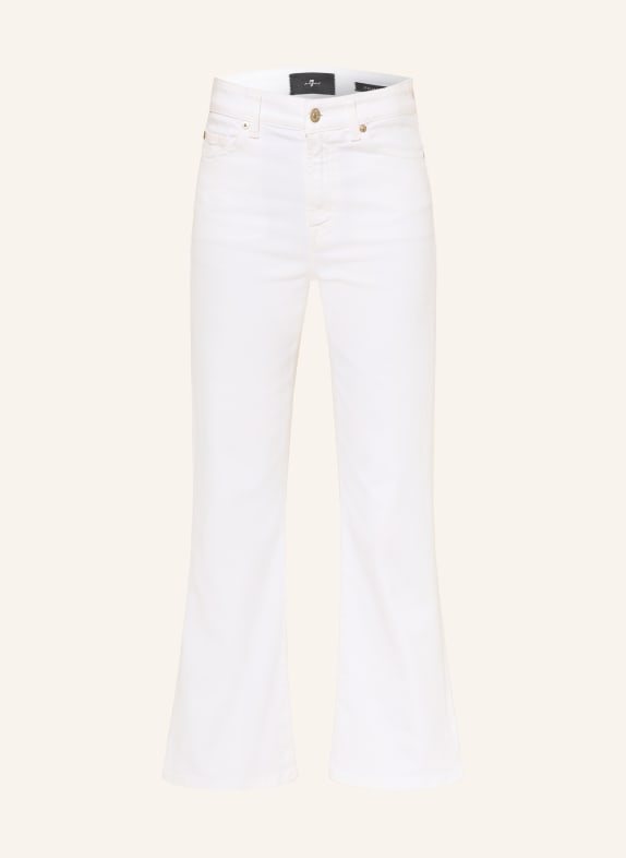 7 for all mankind Bootcut Jeans THE LEGGY PWT PURE WHITE
