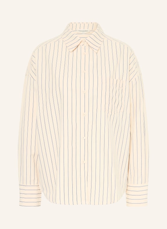 GRACE & MILA Chemisier VALERIE JAUNE CLAIR / BLANC / NOIR