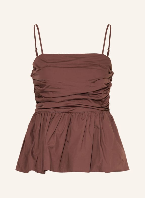 GRACE & MILA Top VALO DUNKELBRAUN